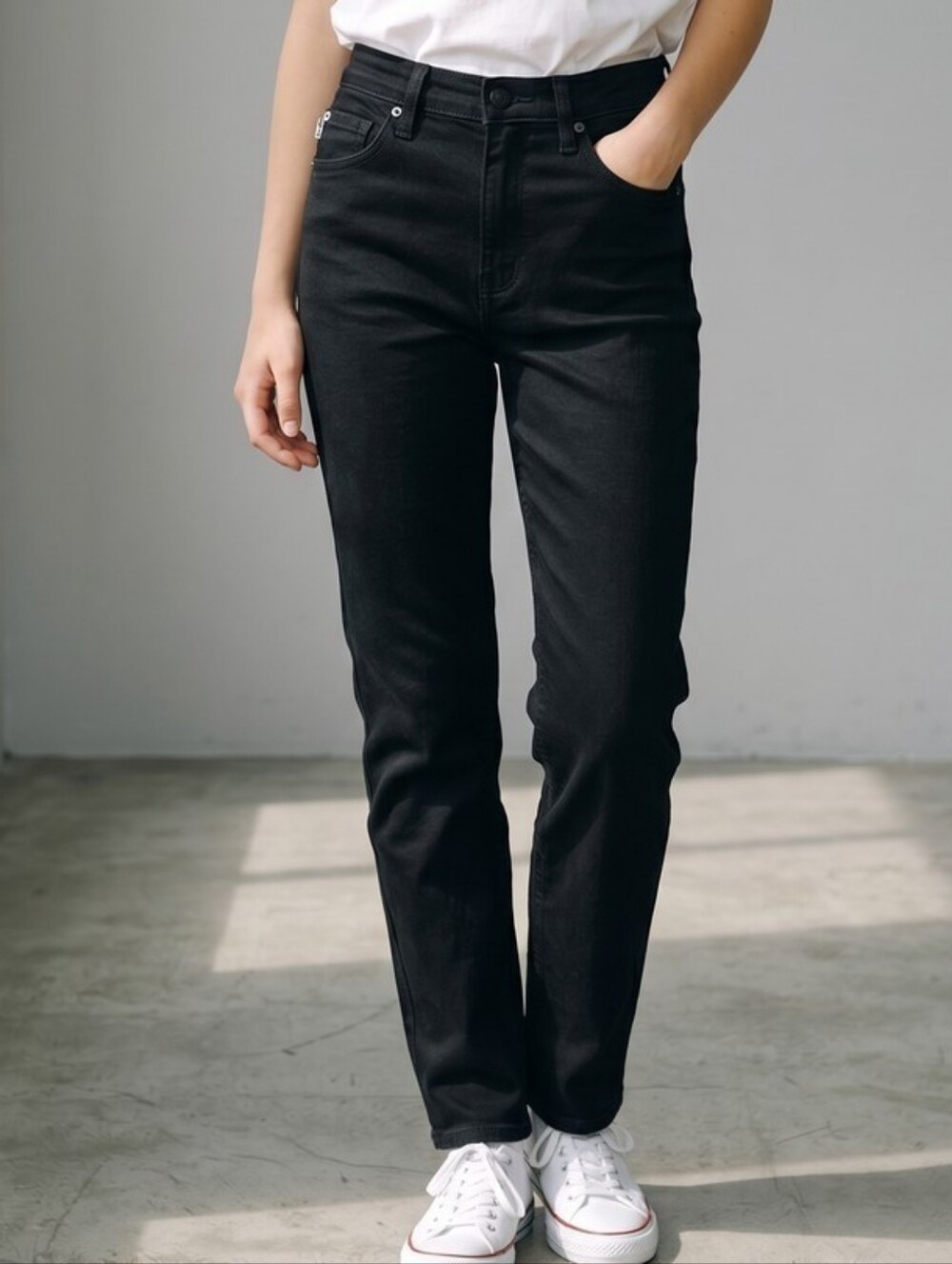#219 Levi's Black Skinny-Leg Kids Jeans